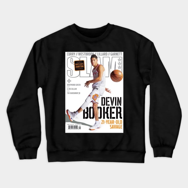 Devin-Booker Crewneck Sweatshirt by patonvmaynes